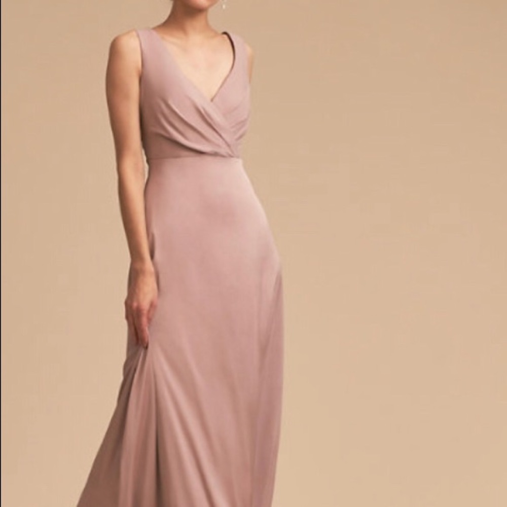BHLDN Sabine rose-colored dress. Worn once.